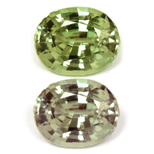 Alexandrite Oval 0.78 carat Green Photo