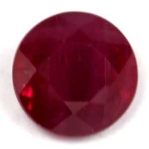 1.25 carat Round Ruby - Gemstone Thumbnail