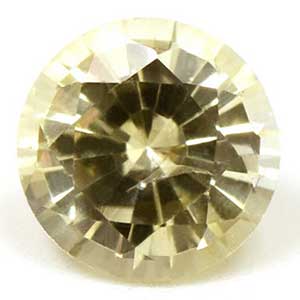 Sapphire Round 0.92 carat Yellow Photo