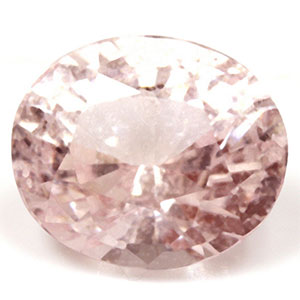 Sapphire Oval 2.68 carat Orange Pink Photo