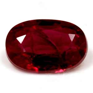0.47 carat Oval Ruby - Gemstone Thumbnail
