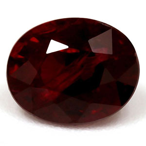 Ruby Oval 0.80 carat Red Photo