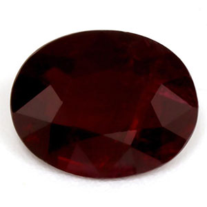 Ruby Oval 0.87 carat Red Photo