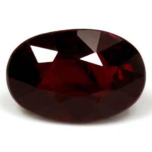 Ruby Oval 0.90 carat Red Photo