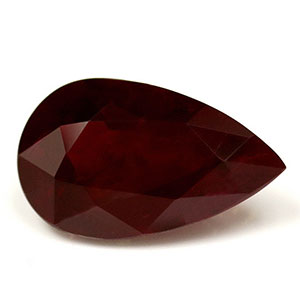 2.20 carat Pear Ruby - Gemstone Thumbnail