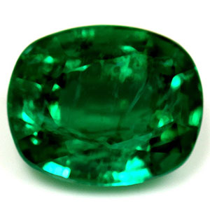 Emerald Cushion 3.00 carat Green Photo