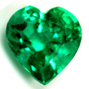 1.34 carat Heart Emerald - Gemstone Thumbnail