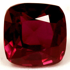 Ruby Cushion 1.10 carat Red Photo