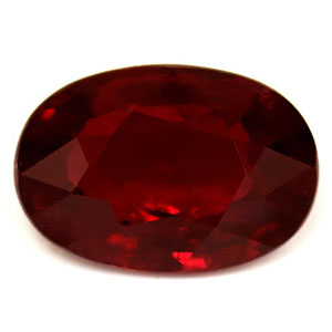 Ruby Oval 0.69 carat Red Photo