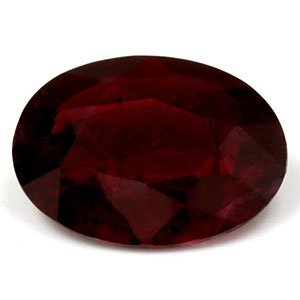Ruby Oval 0.93 carat Red Photo