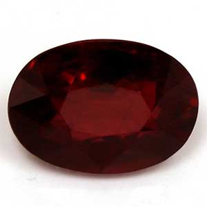 Ruby Oval 0.67 carat Red Photo