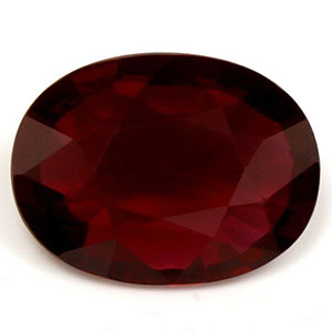 Ruby Oval 0.68 carat Red Photo