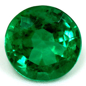 0.74 carat Round Emerald - Gemstone Thumbnail