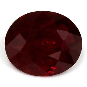 Ruby Oval 0.75 carat Red Photo