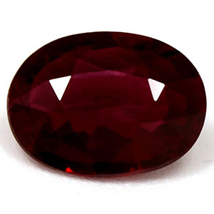 Ruby Oval 0.57 carat Red Photo