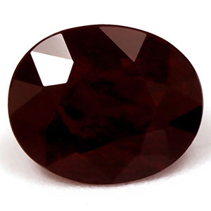 Ruby Oval 0.83 carat Red Photo