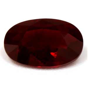 Ruby Oval 0.68 carat Red Photo