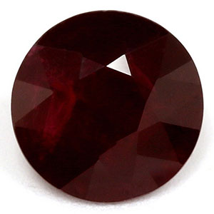 1.25 carat Round Ruby - Gemstone Thumbnail