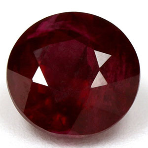 0.84 carat Round Ruby - Gemstone Thumbnail