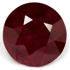 0.84 carat Round Ruby - Gemstone Thumbnail