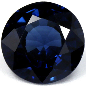 1.25 carat Round Sapphire - Gemstone Thumbnail