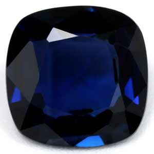 Sapphire Cushion 1.17 carat Blue Photo