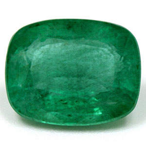Emerald Cushion 2.96 carat Green Photo