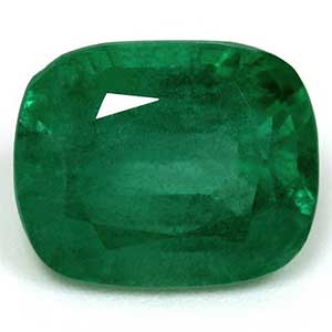 Emerald Cushion 2.84 carat Green Photo
