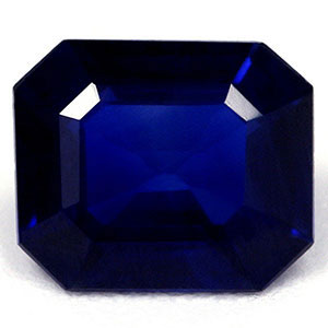 Sapphire Emerald 0.74 carat Blue Photo