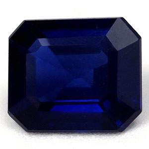 Sapphire Emerald 0.73 carat Blue Photo