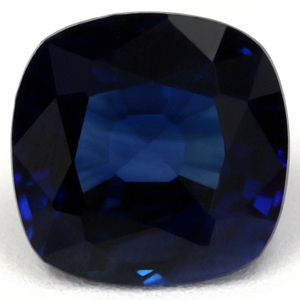 Sapphire Cushion 1.06 carat Blue Photo