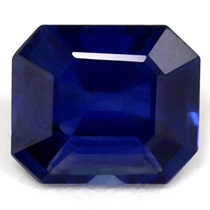 Sapphire Emerald 0.82 carat Blue Photo