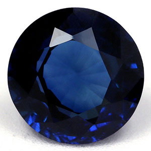 Sapphire Round 1.00 carat Blue Green Photo