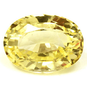 Sapphire Oval 1.60 carat Yellow Photo