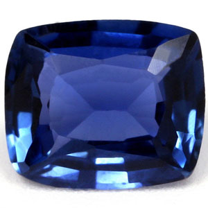 Sapphire Cushion 0.73 carat Blue Photo