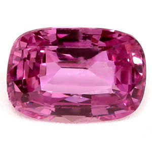 Sapphire Cushion 0.84 carat Pink Photo