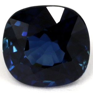 Sapphire Cushion 1.30 carat Blue Green Photo