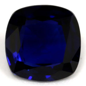 Sapphire Cushion 0.91 carat Blue Photo