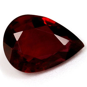 Ruby Pear 0.75 carat Red Photo