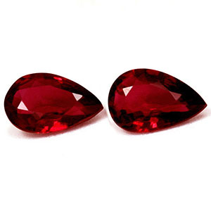 0.84 carat Pear Ruby - Gemstone Thumbnail
