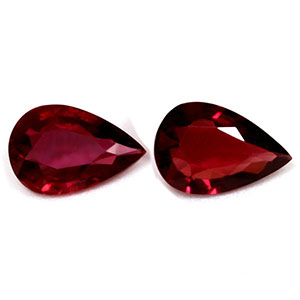 0.82 carat Pear Ruby - Gemstone Thumbnail