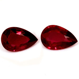 0.90 carat Pear Ruby - Gemstone Thumbnail