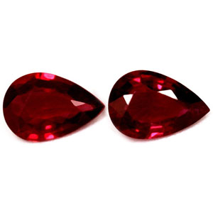 0.82 carat Pear Ruby - Gemstone Thumbnail