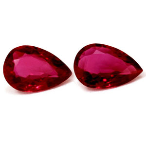 0.87 carat Pear Ruby - Gemstone Thumbnail
