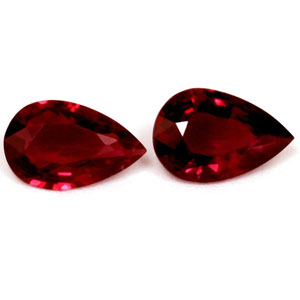 0.82 carat Pear Ruby - Gemstone Thumbnail
