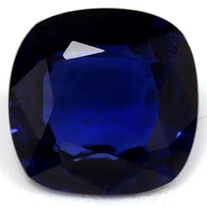 Sapphire Cushion 0.84 carat Blue Photo