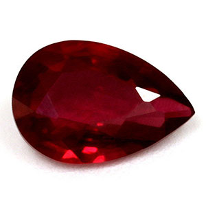0.48 carat Pear Ruby - Gemstone Thumbnail
