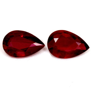 0.79 carat Pear Ruby - Gemstone Thumbnail