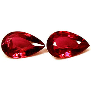 0.79 carat Pear Ruby - Gemstone Thumbnail