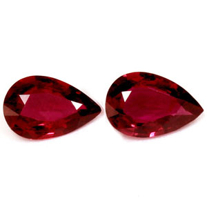 0.77 carat Pear Ruby - Gemstone Thumbnail